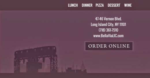 Bella Via in Long Island City, New York, United States - #1 Photo of Restaurant, Food, Point of interest, Establishment, Bar
