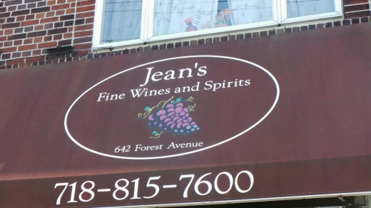 Jean's Fine Wines & Spirits in Staten Island City, New York, United States - #2 Photo of Point of interest, Establishment, Store, Liquor store