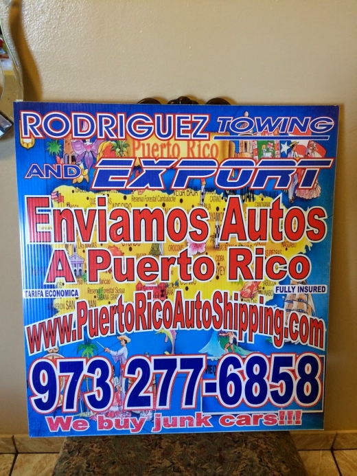 Rodríguez Towing / Puerto Rico Auto Shipping / Junk Cars Buyer 973-277-6858 in Newark City, New Jersey, United States - #1 Photo of Point of interest, Establishment