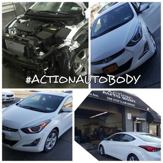 Action Auto Body in Brooklyn City, New York, United States - #2 Photo of Point of interest, Establishment, Car repair