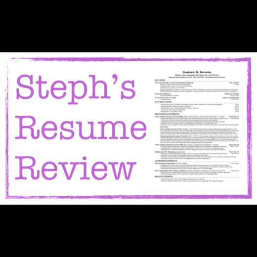 Photo by Steph's Resume Review for Steph's Resume Review