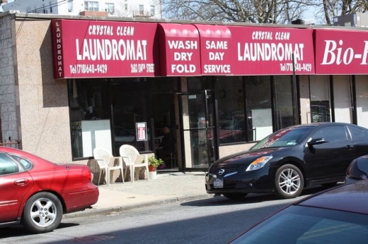 Crystal clean laundromat in Kings County City, New York, United States - #1 Photo of Point of interest, Establishment, Laundry