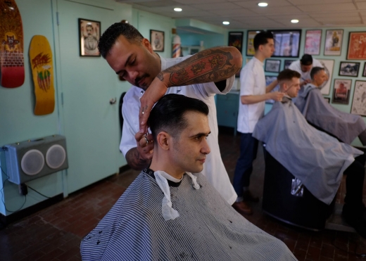 The Stepping Razor Barbershop in Brooklyn City, New York, United States - #2 Photo of Point of interest, Establishment, Health, Hair care