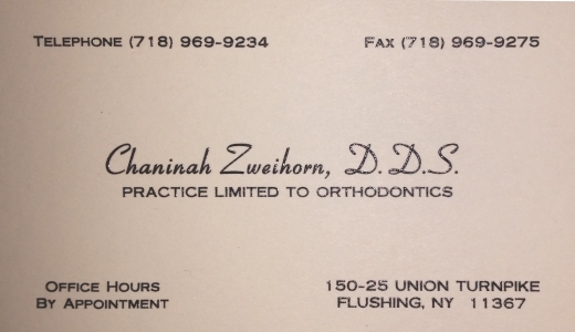 Chaninah Zweihorn DDS in Kings County City, New York, United States - #3 Photo of Point of interest, Establishment, Health, Dentist