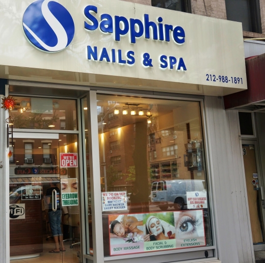 Sapphire Nails & Spa in New York City, New York, United States - #2 Photo of Point of interest, Establishment, Health, Spa, Beauty salon, Hair care