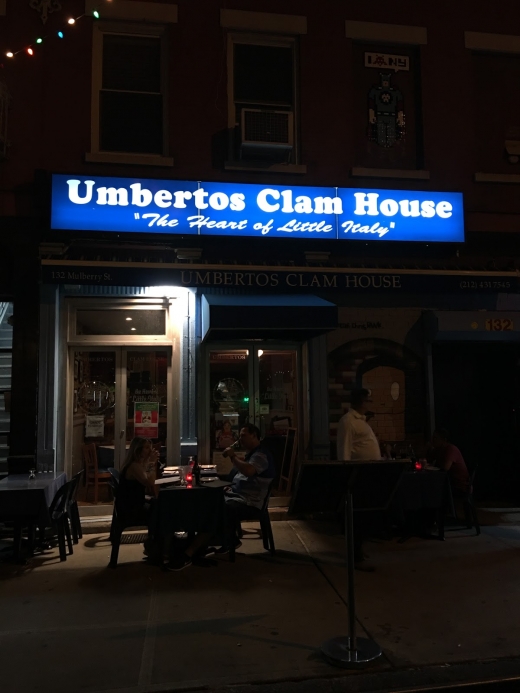 Umbertos Clam House in New York City, New York, United States - #4 Photo of Restaurant, Food, Point of interest, Establishment, Bar