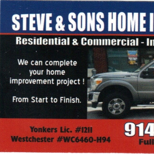 Steve & Sons Home Improvement in Yonkers City, New York, United States - #2 Photo of Point of interest, Establishment, General contractor, Roofing contractor