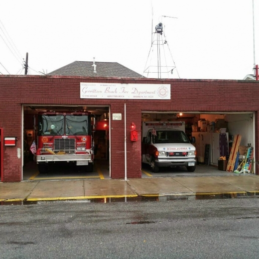 Gerrittsen Beach Fire Department in Brooklyn City, New York, United States - #2 Photo of Point of interest, Establishment, Health, Fire station