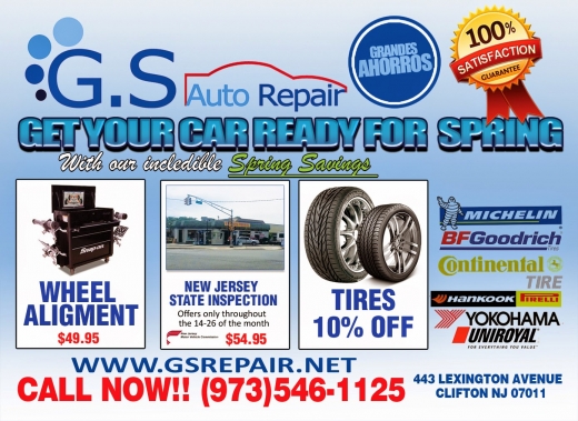 Photo by <br />
<b>Notice</b>:  Undefined index: user in <b>/home/www/activeuser/data/www/vaplace.com/core/views/default/photos.php</b> on line <b>128</b><br />
. Picture for GS AUTO REPAIR, NAPA AUTO CARE CENTER in Clifton City, New Jersey, United States - Point of interest, Establishment, Store, Car repair