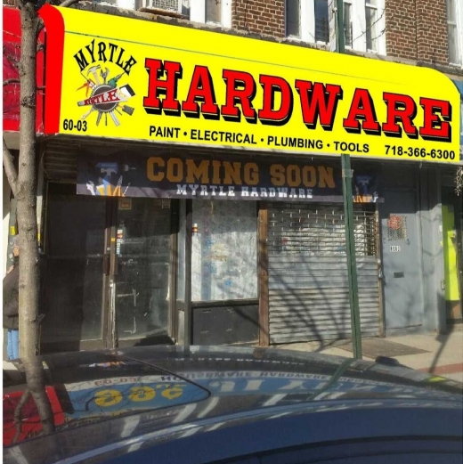 Myrtle Hardware in Ridgewood City, New York, United States - #1 Photo of Point of interest, Establishment, Store, Hardware store