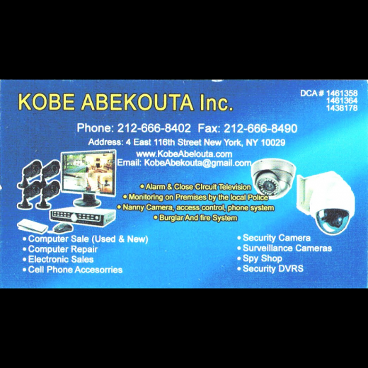 Kobe Abekouta computer repair Harlem in New York City, New York, United States - #3 Photo of Point of interest, Establishment