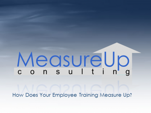 Photo by MeasureUp Consulting for MeasureUp Consulting