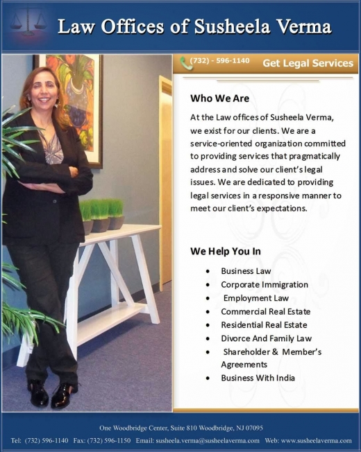 Photo by Law Offices of Susheela Verma for Law Offices of Susheela Verma
