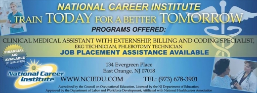 Photo by <br />
<b>Notice</b>:  Undefined index: user in <b>/home/www/activeuser/data/www/vaplace.com/core/views/default/photos.php</b> on line <b>128</b><br />
. Picture for National Career Institute in East Orange City, New Jersey, United States - Point of interest, Establishment, School