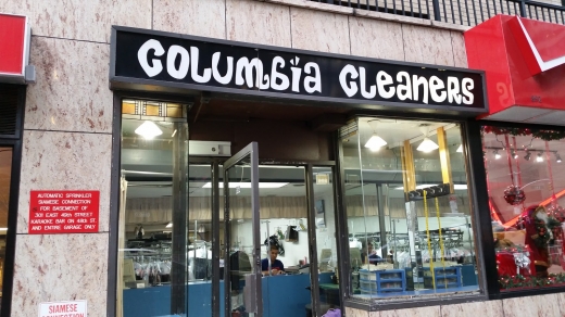 Columbia Cleaners Inc in New York City, New York, United States - #1 Photo of Point of interest, Establishment, Laundry