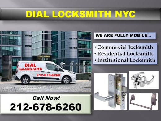 Photo by <br />
<b>Notice</b>:  Undefined index: user in <b>/home/www/activeuser/data/www/vaplace.com/core/views/default/photos.php</b> on line <b>128</b><br />
. Picture for Dial Locksmith in New York City, New York, United States - Point of interest, Establishment, Locksmith