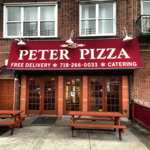 Peter Pizza in Kings County City, New York, United States - #1 Photo of Restaurant, Food, Point of interest, Establishment, Meal takeaway, Meal delivery