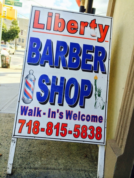 Liberty Barber Shop in Richmond City, New York, United States - #4 Photo of Point of interest, Establishment, Health, Hair care