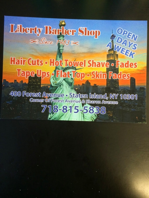 Liberty Barber Shop in Richmond City, New York, United States - #3 Photo of Point of interest, Establishment, Health, Hair care