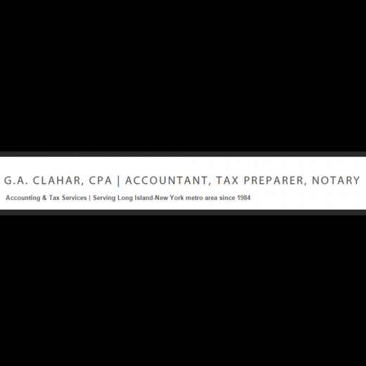 G. A. Clahar, CPA - Accountant, Tax Preparer, Notary in Baldwin City, New York, United States - #4 Photo of Point of interest, Establishment, Finance, Accounting