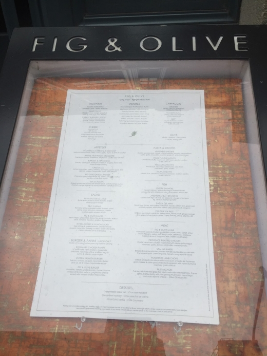 Photo by <br />
<b>Notice</b>:  Undefined index: user in <b>/home/www/activeuser/data/www/vaplace.com/core/views/default/photos.php</b> on line <b>128</b><br />
. Picture for Fig & Olive in New York City, New York, United States - Restaurant, Food, Point of interest, Establishment, Bar