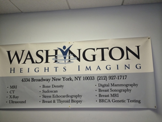 Washington Heights Imaging in New York City, New York, United States - #4 Photo of Point of interest, Establishment, Health, Hospital, Doctor