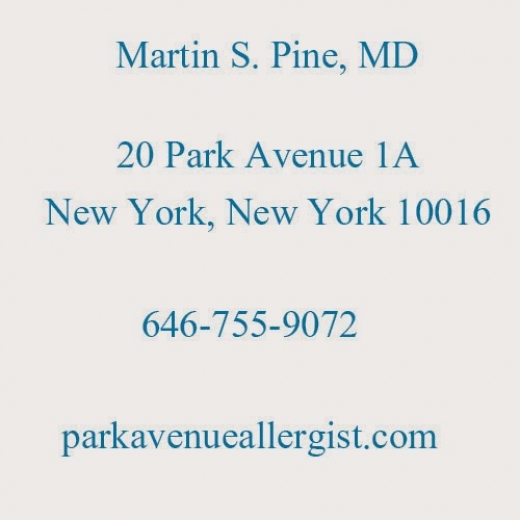 Dr. Martin S. Pine, MD in New York City, New York, United States - #1 Photo of Point of interest, Establishment, Health, Doctor