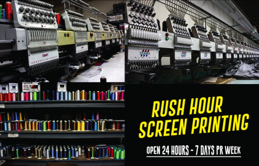 Rush Hour Screen Printing & Embroidery in New York City, New York, United States - #4 Photo of Point of interest, Establishment, Store