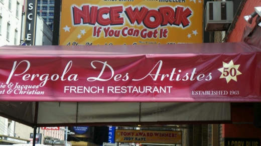 Pergola Des Artistes in New York City, New York, United States - #4 Photo of Restaurant, Food, Point of interest, Establishment, Bar
