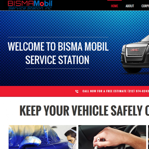 Bisma Mobil Service Station in New York City, New York, United States - #1 Photo of Point of interest, Establishment, Car repair
