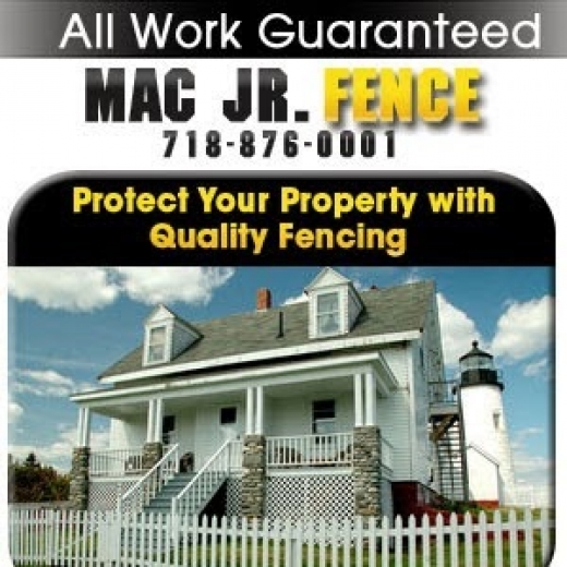 Mac Jr Fence Inc in Staten Island City, New York, United States - #3 Photo of Point of interest, Establishment, General contractor