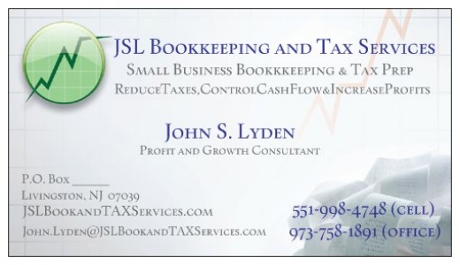 JSL Bookkeeping & Tax Services, LLC in Clifton City, New Jersey, United States - #3 Photo of Point of interest, Establishment, Finance, Accounting