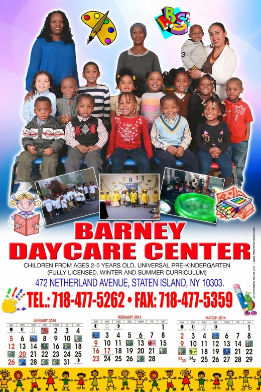 Barney Day Care Center Inc in Richmond City, New York, United States - #4 Photo of Point of interest, Establishment