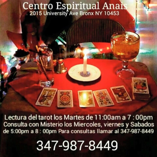 Photo by <br />
<b>Notice</b>:  Undefined index: user in <b>/home/www/activeuser/data/www/vaplace.com/core/views/default/photos.php</b> on line <b>128</b><br />
. Picture for CENTRO ESPIRITUAL ANAIS in Bronx City, New York, United States - Point of interest, Establishment, Health