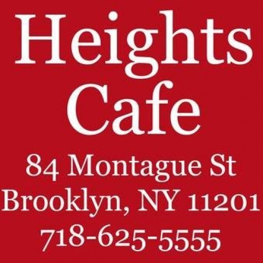 Photo by <br />
<b>Notice</b>:  Undefined index: user in <b>/home/www/activeuser/data/www/vaplace.com/core/views/default/photos.php</b> on line <b>128</b><br />
. Picture for Heights Cafe in Brooklyn City, New York, United States - Restaurant, Food, Point of interest, Establishment, Cafe, Bar
