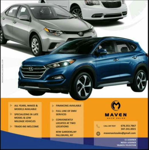 Maven Motors in Kew Gardens City, New York, United States - #4 Photo of Point of interest, Establishment, Car dealer, Store, Car repair