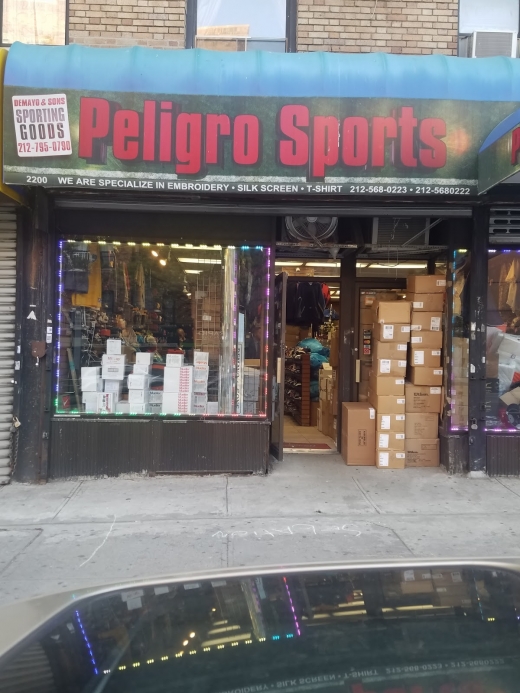 Photo by <br />
<b>Notice</b>:  Undefined index: user in <b>/home/www/activeuser/data/www/vaplace.com/core/views/default/photos.php</b> on line <b>128</b><br />
. Picture for Peligro Sports in New York City, New York, United States - Point of interest, Establishment, Store, Clothing store