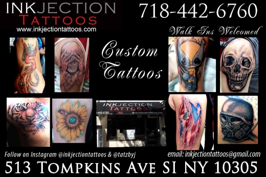 Inkjection Tattoos in Staten Island City, New York, United States - #2 Photo of Point of interest, Establishment, Store