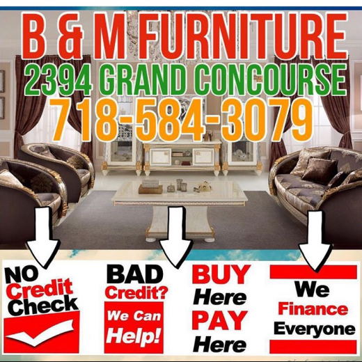 Photo by <br />
<b>Notice</b>:  Undefined index: user in <b>/home/www/activeuser/data/www/vaplace.com/core/views/default/photos.php</b> on line <b>128</b><br />
. Picture for B&M furniture in Bronx City, New York, United States - Point of interest, Establishment, Store, Home goods store, Furniture store