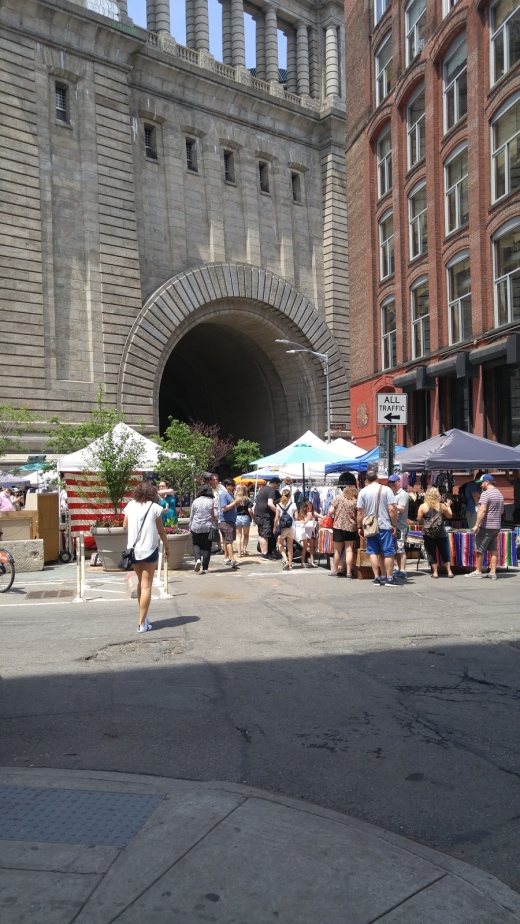 Manhattan Bridge Archway Plaza in Brooklyn City, New York, United States - #2 Photo of Point of interest, Establishment