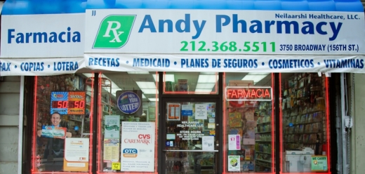 Andy Pharmacy in New York City, New York, United States - #1 Photo of Point of interest, Establishment, Store, Health, Pharmacy