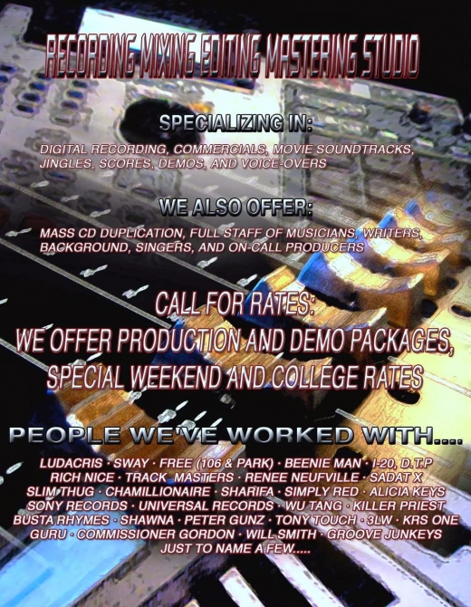 Photo by <br />
<b>Notice</b>:  Undefined index: user in <b>/home/www/activeuser/data/www/vaplace.com/core/views/default/photos.php</b> on line <b>128</b><br />
. Picture for Mad Bull Productions Recording Studios in New York City, New York, United States - Point of interest, Establishment