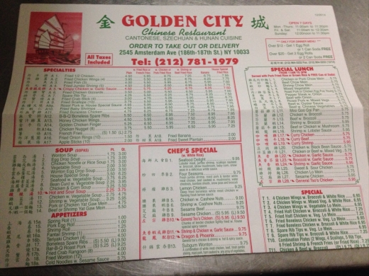 Golden City Chinese Restaurant in New York City, New York, United States - #3 Photo of Restaurant, Food, Point of interest, Establishment