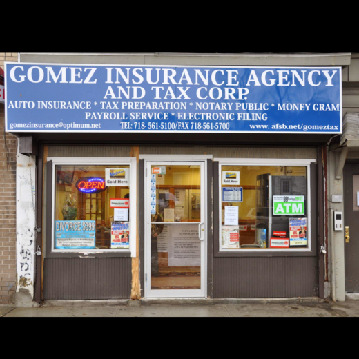 Gomez Insurance Agency & Tax Corp in Bronx City, New York, United States - #1 Photo of Point of interest, Establishment, Finance, Accounting, Insurance agency