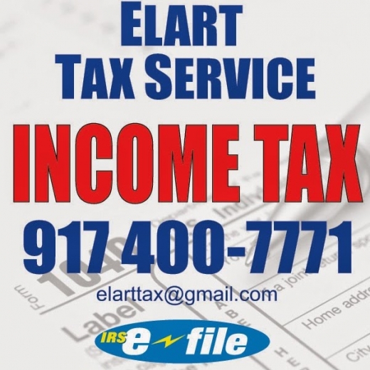 ELART TAX SERVICE LLC in Queens City, New York, United States - #1 Photo of Point of interest, Establishment, Finance, Accounting