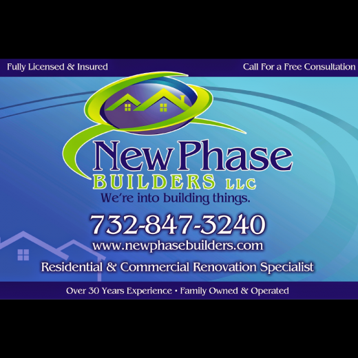 New Phase Builders in Hazlet City, New Jersey, United States - #2 Photo of Point of interest, Establishment, General contractor