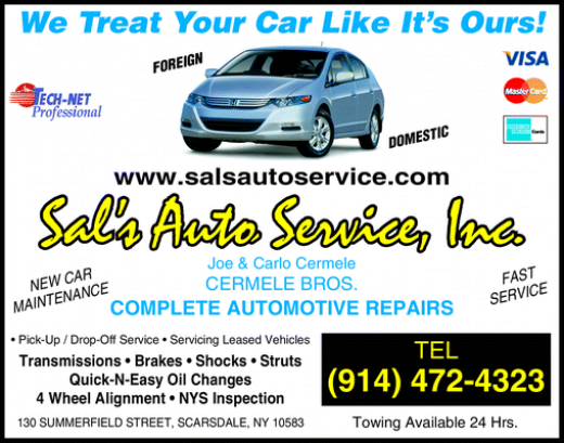 Sal's Auto Service Inc in Scarsdale City, New York, United States - #2 Photo of Point of interest, Establishment, Car repair
