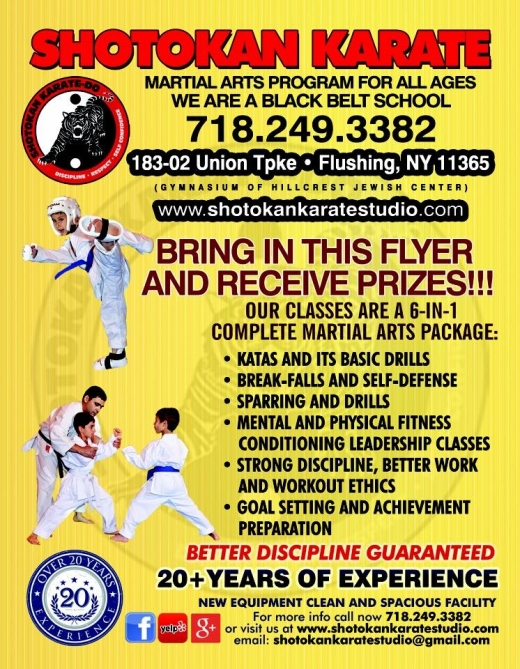 Photo by <br />
<b>Notice</b>:  Undefined index: user in <b>/home/www/activeuser/data/www/vaplace.com/core/views/default/photos.php</b> on line <b>128</b><br />
. Picture for Shotokan Karate Studio LLC in Queens City, New York, United States - Point of interest, Establishment, Health