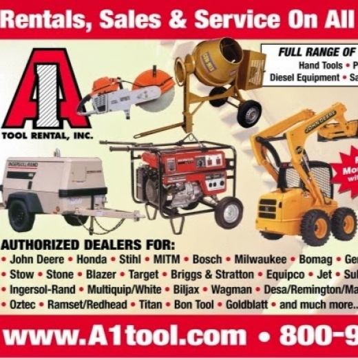 Photo by A1 Tool Rental for A1 Tool Rental