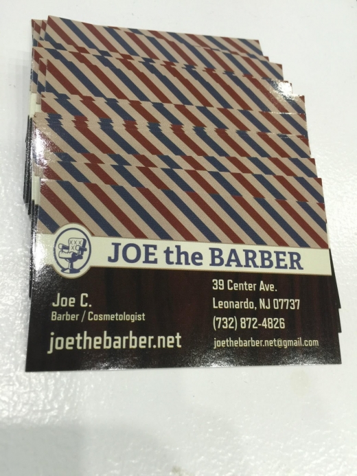 Joe the Barber in Leonardo City, New Jersey, United States - #4 Photo of Point of interest, Establishment, Health, Hair care